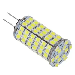 G4 5.5 Вт 120 SMD 3528 светодиодный день Белый автомобилей лампочки пятна белый Лампа DC 12 В