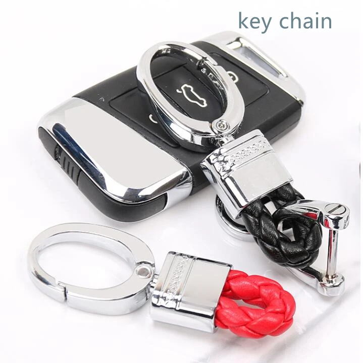 

Car Metal Key Chain Ring Holder String Trinket For Volvo VW Passat Skoda Octavia A7 Nissan Hyundai Crerta KIA Sportage KX5 RIO