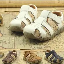 Новое поступление; сандалии из натуральной воловьей кожи; детские сандалии для мальчиков; летние сандалии для маленьких мальчиков; ; детская обувь
