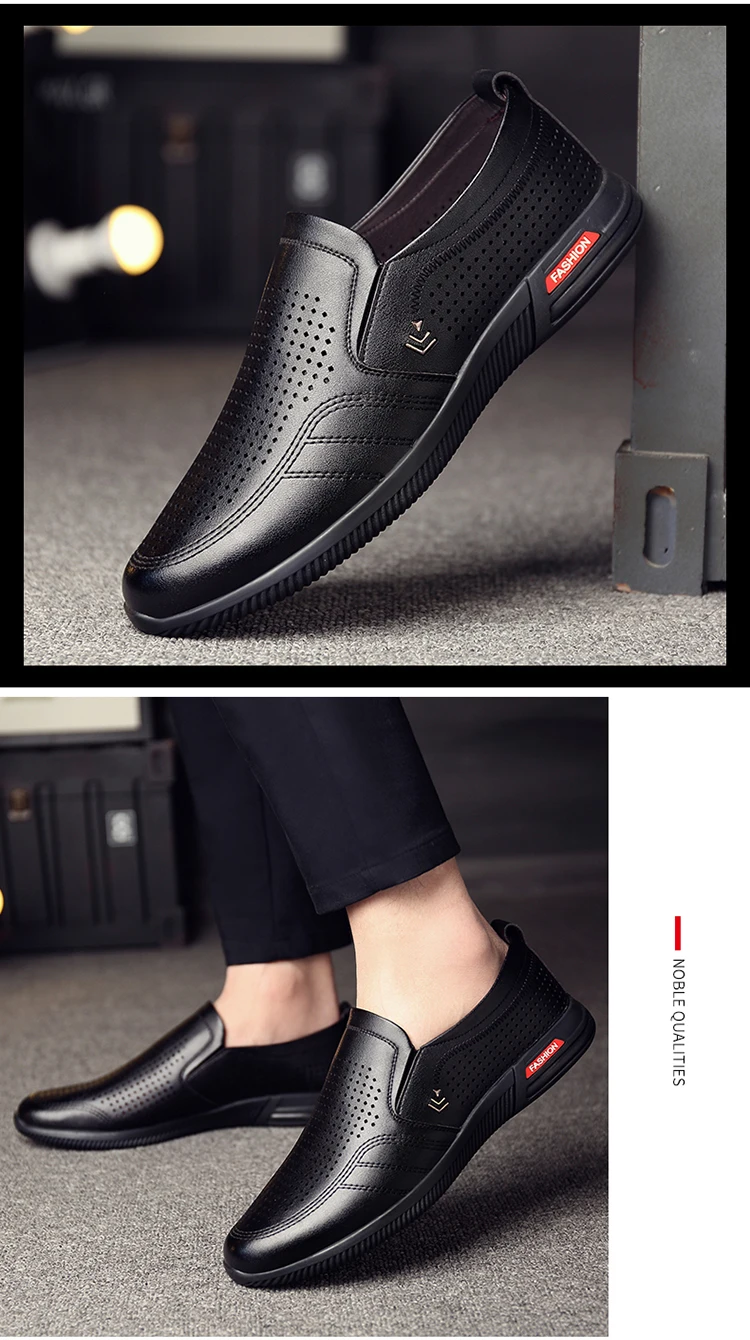 Misalwa/Мужская обувь; Новинка; Летние кожаные кроссовки для студентов, визуально увеличивающие рост, на 5 см; модная мужская обувь без шнуровки, увеличивающая рост