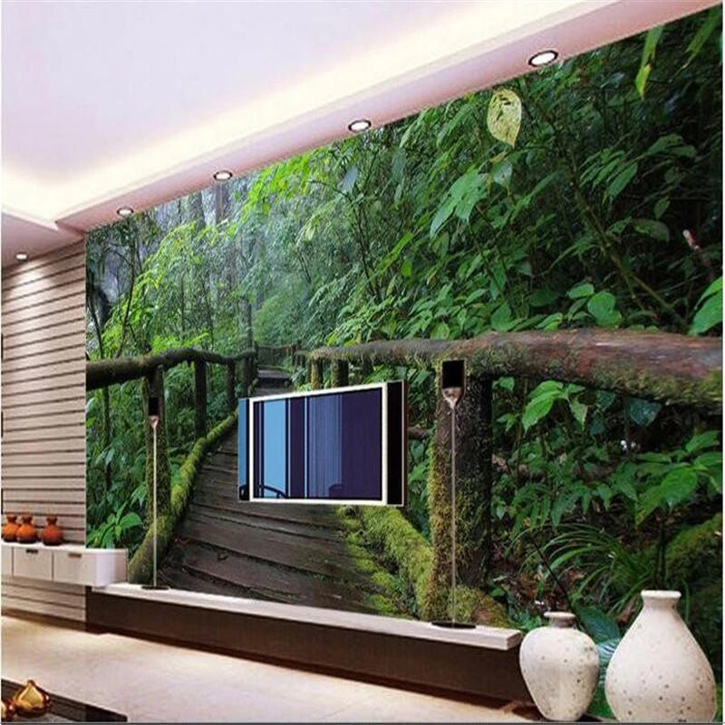 custom photo wallpaper 3d large wall mural wallpaper HD Bridge night under magnificent Room living room backdrop wall paper roll