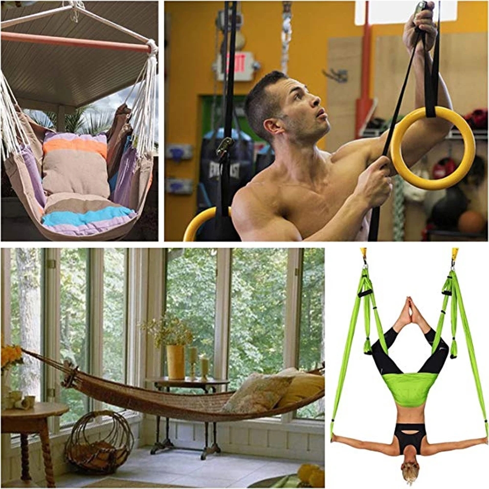 Стена/кронштейн для крепления к потолку, потолочный крючок для тренировки, эластичная лента для йоги веревка боксерский мешок подвесное использование