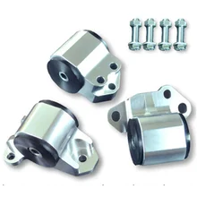 Серебро Алюминий заготовки 2-болт замены двигателя комплект для монтажа HONDA CIVIC 92-95 INTEGRA 94- 01 например EH DC B-SERIES D15 D16 B16 B18