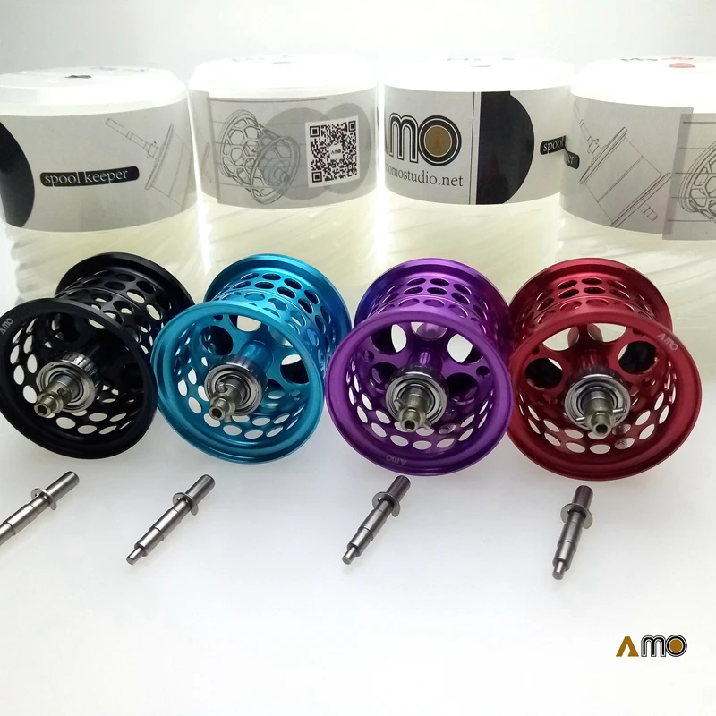 

DIY BLACK MAX3 SILVER MAX3 PMAX3 ORRA2 CUSTOM HONEYCOMB FISHING REEL short shaft version SPOOL