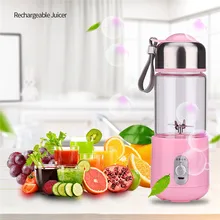 260 mL USB подзаряжаемый блендер соковыжималки плод ребенка Еда молочный коктейль смузи чайник растительные электрическая соковыжималка машины P42
