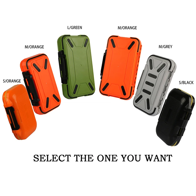 Mini Double Layer Hard Plastic Fishing Box Tool Case Accessories Tool High Quality Accessories Tool Box