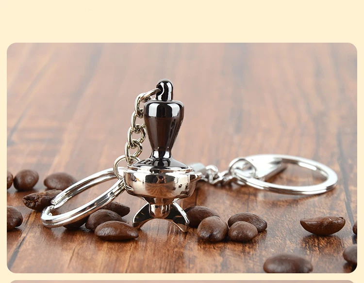 Пара аксессуары для приготовления эспрессо кофе брелок мини кофе вскрытие красивый кофе брелок кафе подарок для кофе брелок для влюбленных