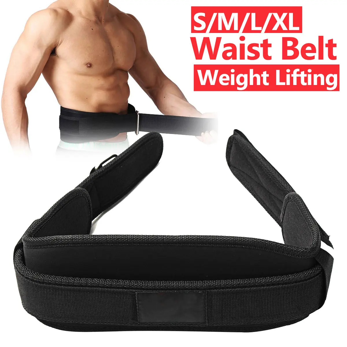 Buy Nylon Weightlifting Belt GYM Lifting Weight Body
