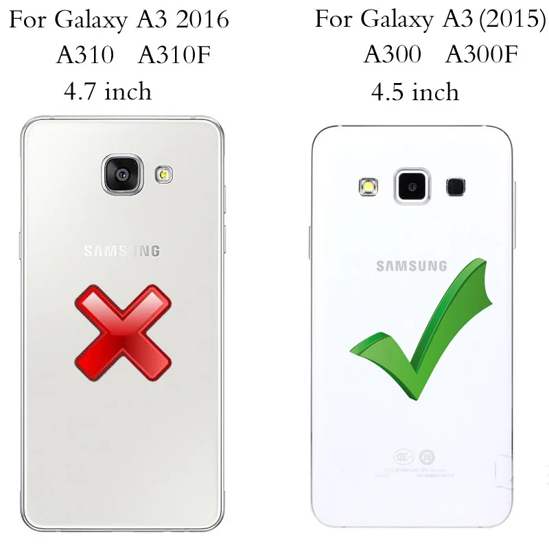 Чехол бумажник для Samsung Galaxy A3 + силиконовый чехол 2015 кожаный телефонов capas samsung galaxy