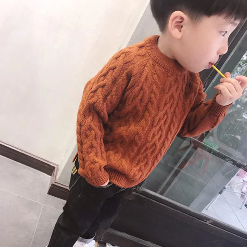 Baby Boy Sweaters Kids Turtleneck Sweaters and Pullovers Christmas