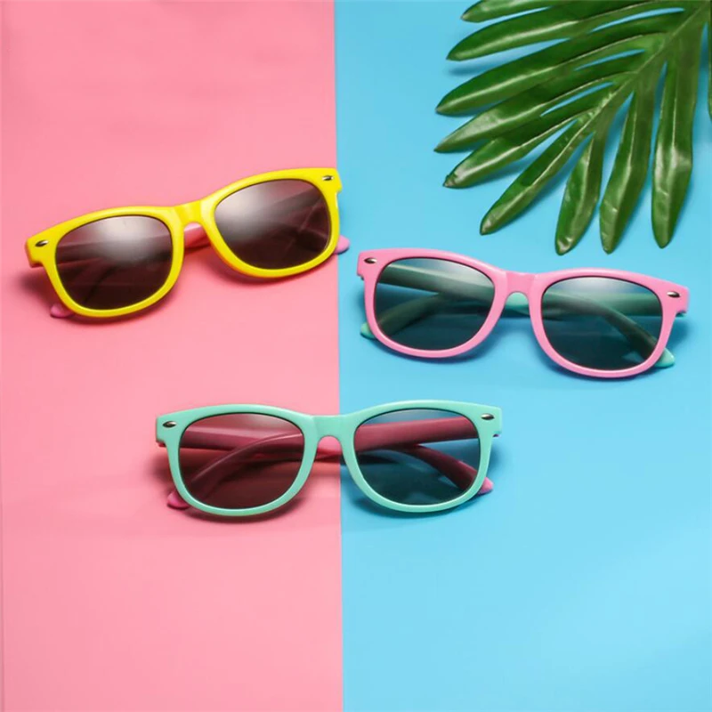 Polarized Kids Sunglasses Boys Girls Baby Infant Sun Glasses 100 UV400