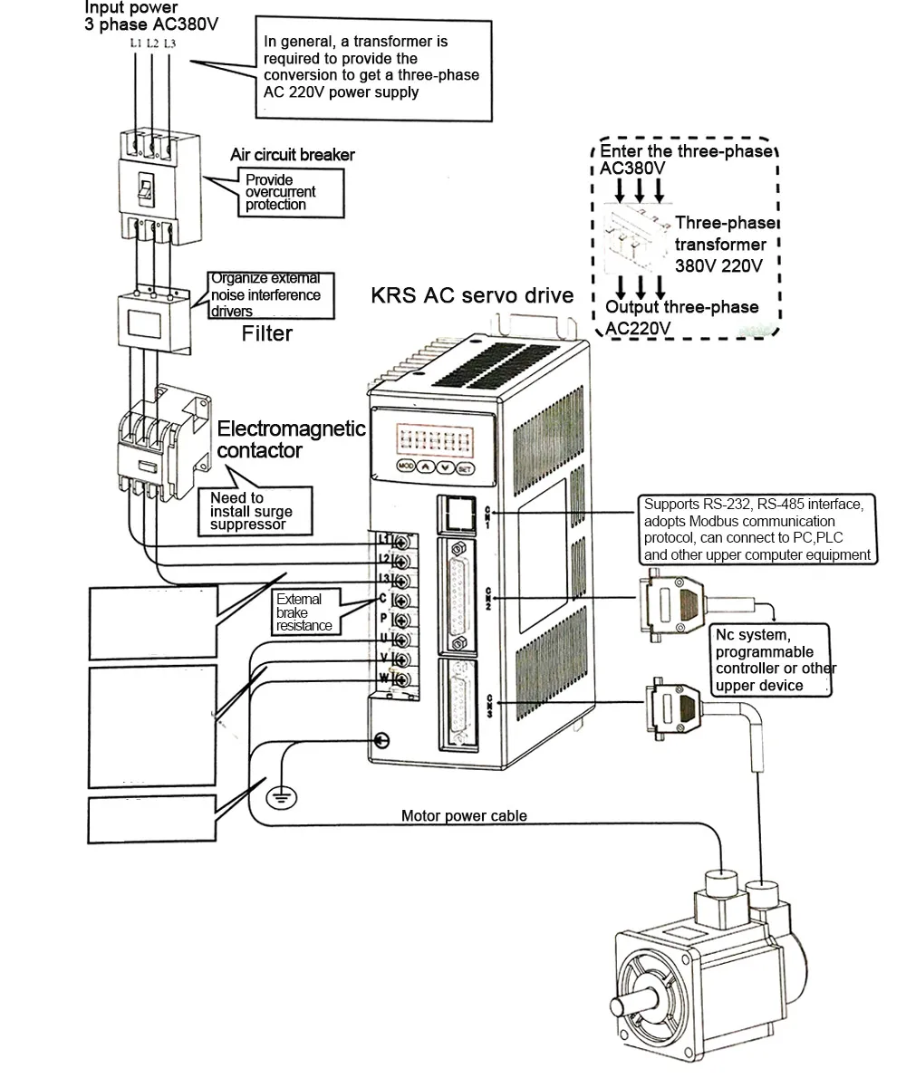 AC Серводвигатель AASD 10A 15A 20A 30A вход AC220V 0-3.3A 0-3KW Серводвигатель используется для ЧПУ гравер и машина для резки