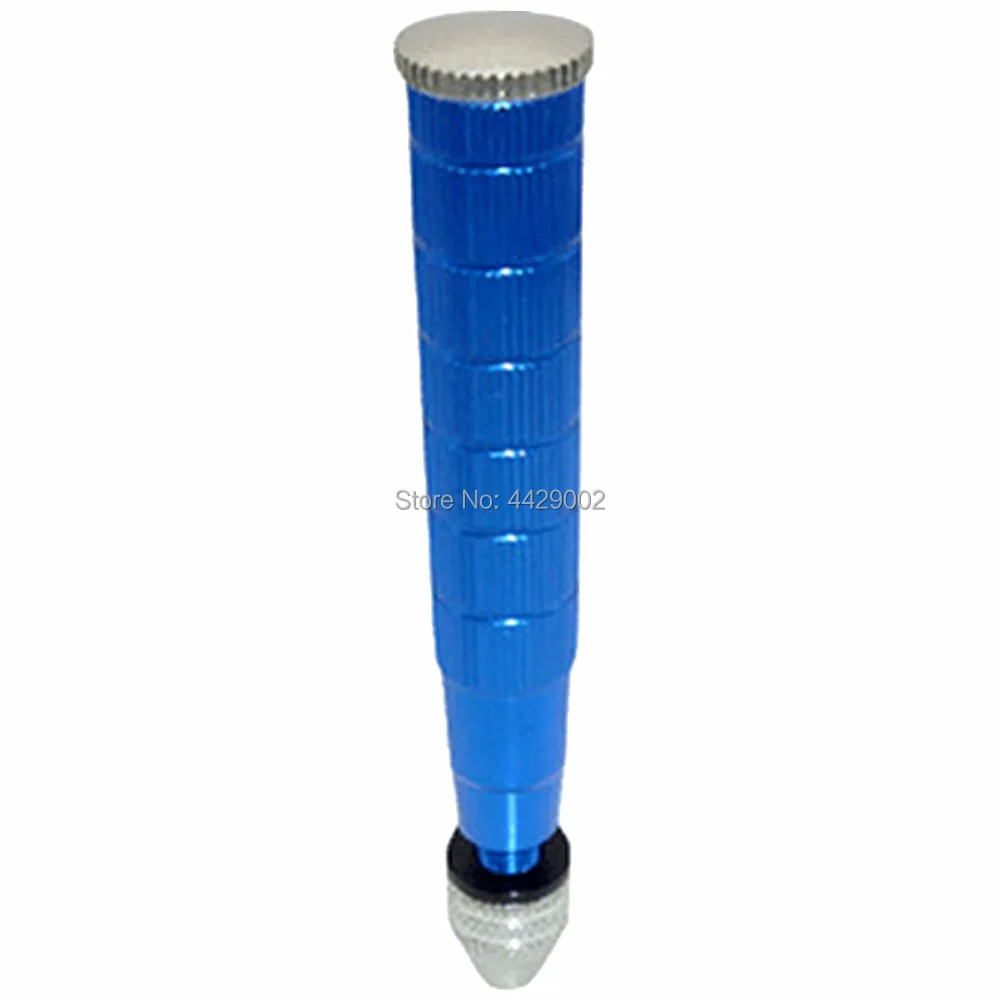 

Manual Drilling Hole Hobby Tool Hand Twist Drill Keyless Chuck Drill for Walnut Model Bodhi Olivary Nucleus Aluminum Hand Drill