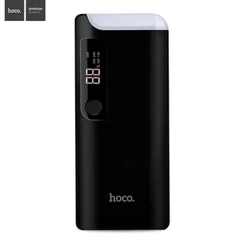 

HOCO Powerbank 15000mAh Portable Mobile Power Bank with Table Bank Dual USB Ports Universal External Power Backup B27