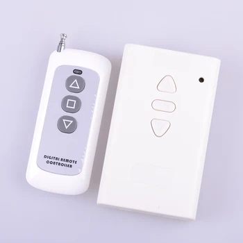 

AC DC 12V 24V 36V Motor Remote Control Switch 2CH Motor Up Down Stop Forwards Receiver Wireless Switch ASK Learning Functional
