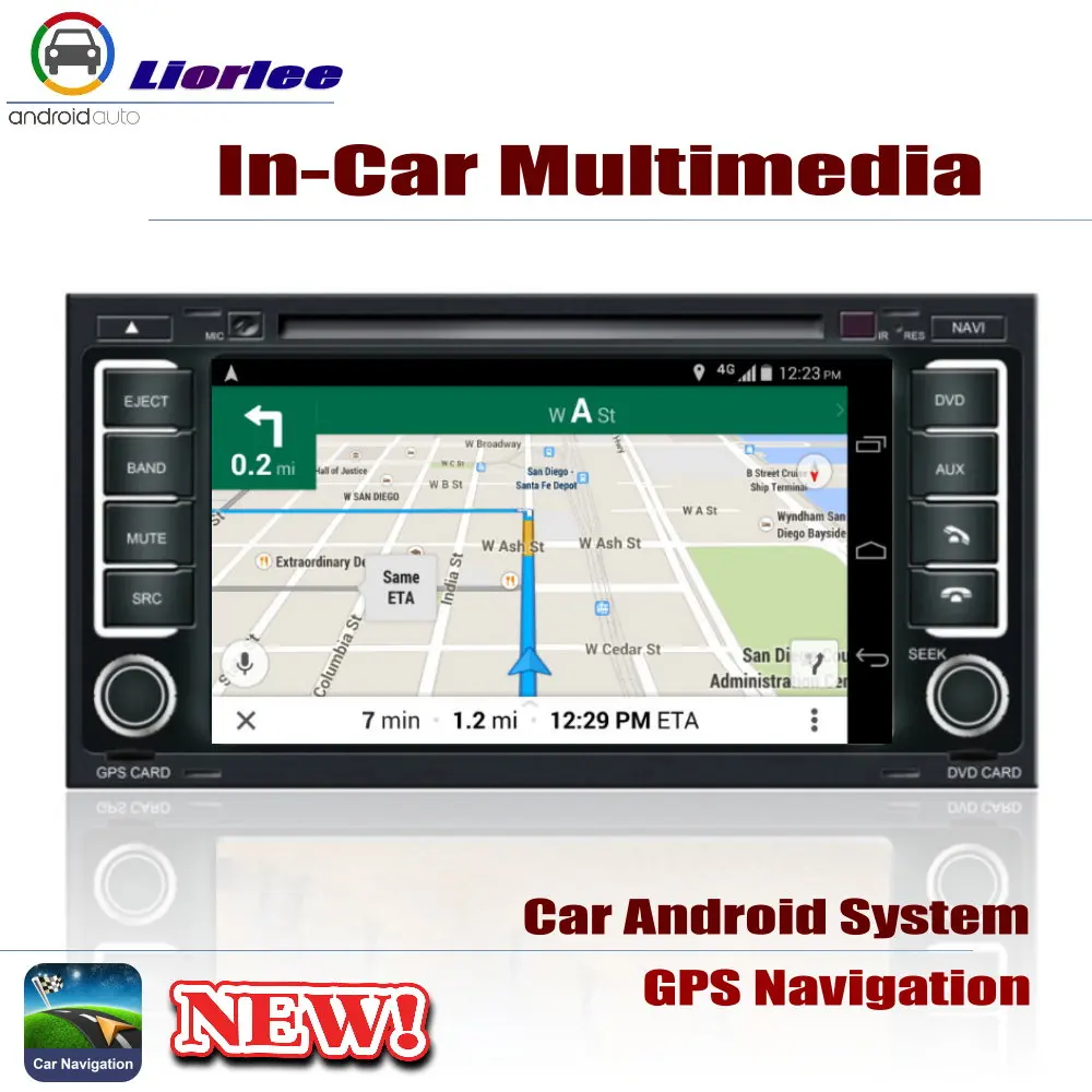 Excellent Auto DVD Player GPS Navigation For Volkswagen VW Touareg (7L) 2002~2010 Car Android Multimedia System HD Screen Radio 2