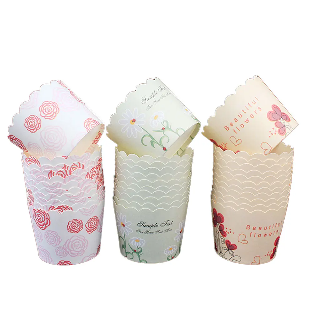 150 Pcs сдобы бумажная чашка кекса формы для выпечки, Пирогов Кондитерская бумага для маффинов чехлы