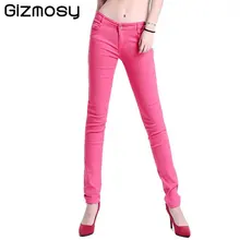 Women s Candy font b Pants b font 2017 Pencil Jeans font b Ladies b font