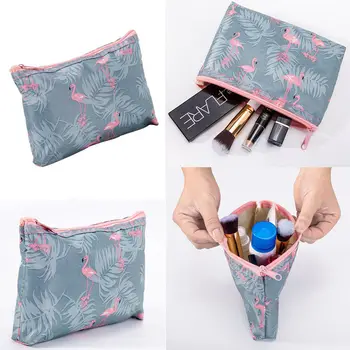 

2019 Newest Hot Flamingo Drawstring Toiletry Bag Lazy Makeup Bag Quick Pack Waterproof Cosmetic Bags