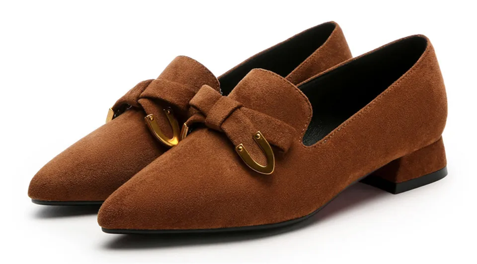 Woman Bowknot Loafers (7)