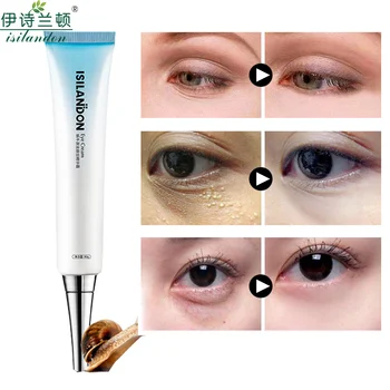 

Snail Anti Winkles Eye Cream Skin Care Anti-Puffiness Dark Circle Anti-Aging Moisturizing Eyes Creams Firming Facial Eye Skin