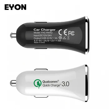 

EYON Quick Charge 3.0 Charger QC 3.0 Car Charge Fast Charger For iPhone 5S 6S 7 Plus Samsung S7 S6 Edge HTC For XiaoMi Mi5S Mi6