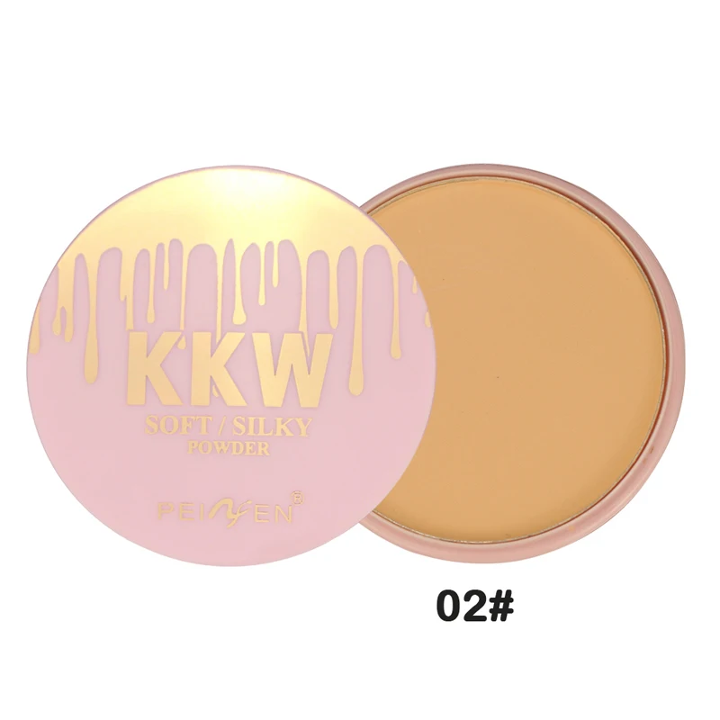 

Professional Face Makeup Pressed Powder Foundation Contour Soft Powders Make Up Brand Flawless Refreshing Natural Cosmetics