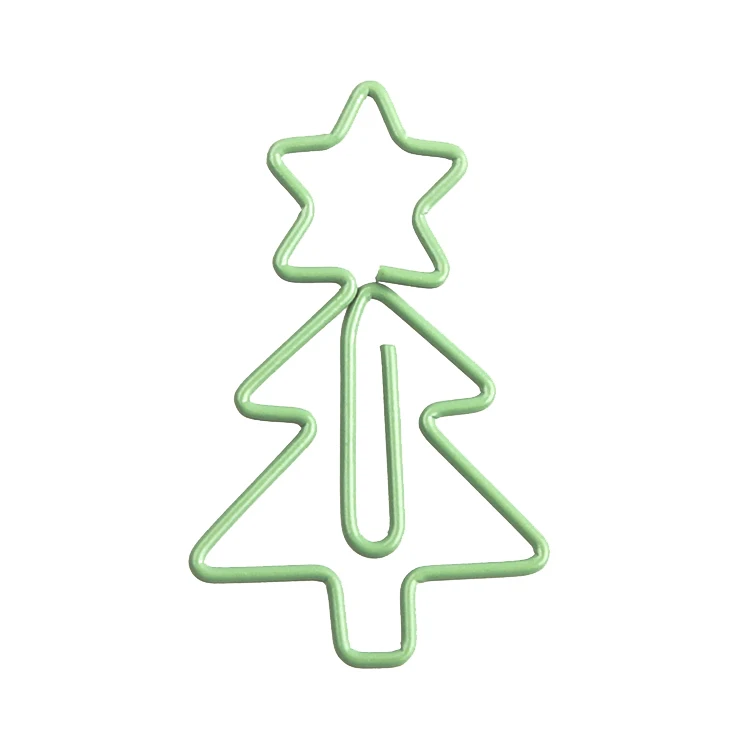 Звезда на рождественской елке скрепки для бумаги необычной формы креативный планировщик зажимы скрепки декоративные скрепки канцелярские товары скрепки