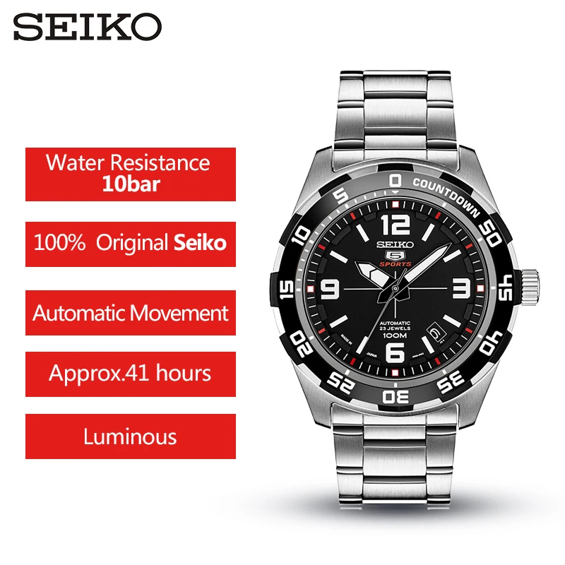 100% Original SEIKO 5 Men's Watch Diver Swim Sprots Automatic
Mechanical Wristwatches Global Warranty SRPB81J1 SRPB79J1 SRPB85J1