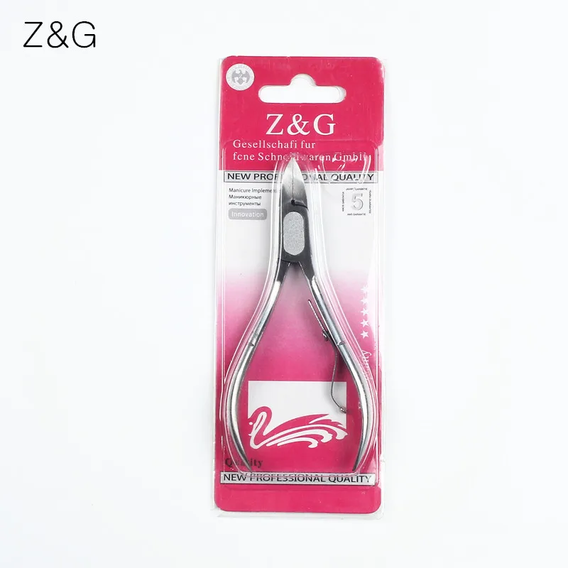 

Stainless Steel Cuticle Remover With File Surface Nail Art Cuticle Nipper Beauty Podologia Nail Cutter Professional Nail Tools