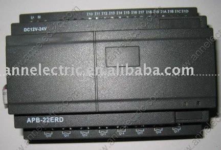 PLC module APB-22EGD,DC12V-24V,14 points digital input,8 point NPN transistor output original plc es2 series digital extension module 24 point 24do npn transistor dc power dvp24xn200t 100 240vac