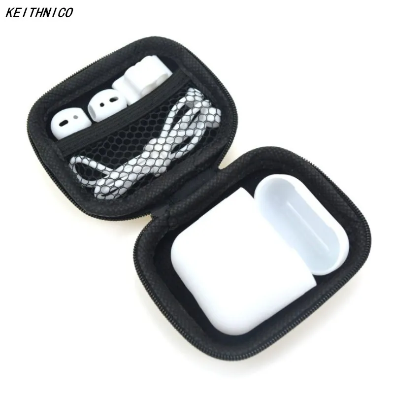 

AirPods Case Cover AirPods Accessories Protective Skin Cover Set with Clip Holder/Strap/Earhooks/Storage Case for Apple Airpod