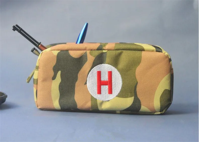  Game PUBG Playerunknown's Battlegrounds Cosplay Costumes Props First-aid Packet Pen Camouflage Bag