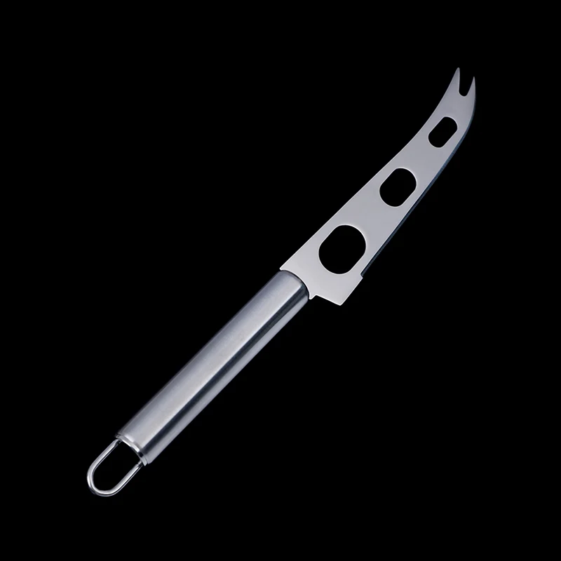 Из нержавеющей стали сырный нож для пиццы нож для хлеба нож для сыра и масла нож для торта кухонные инструменты высокого качества 3 отверстия