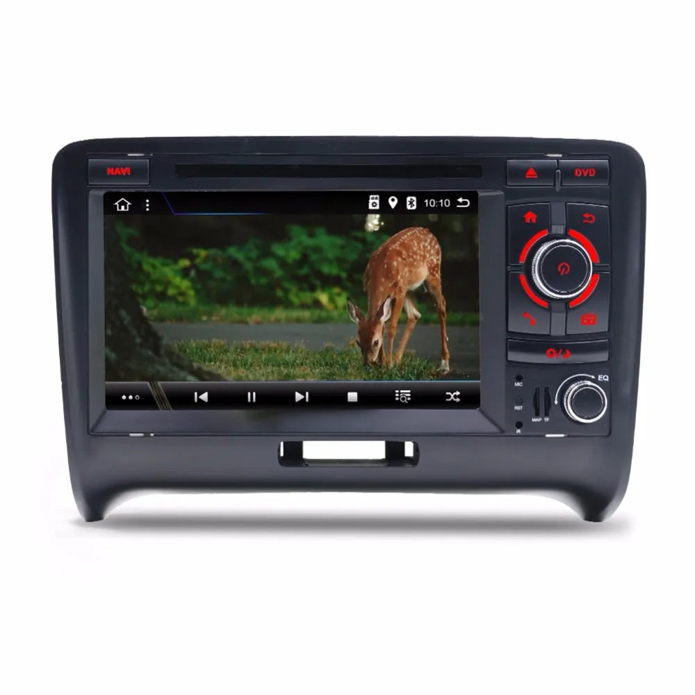 

2 Din 7" Android 8.1 8 core For AUDI TT 2006-2011 Car Radio Android 7.1 quad core Car Multimedia Player Canbus Including