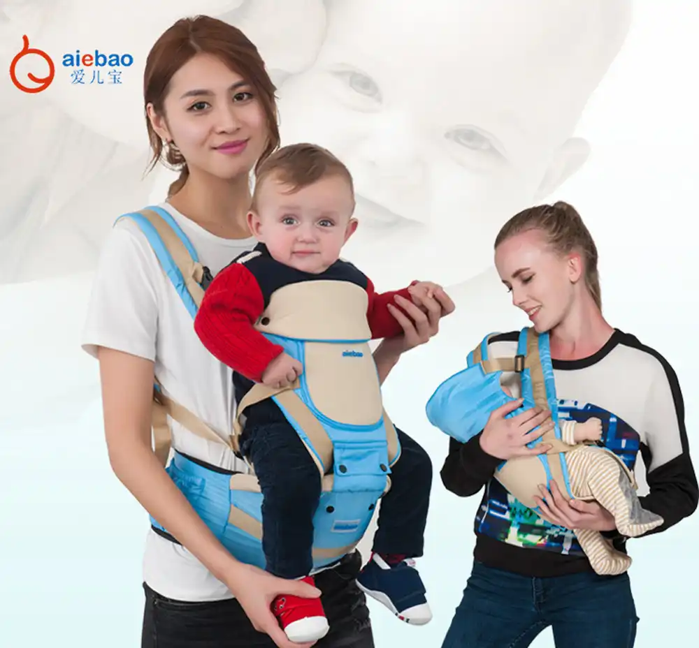 Carriers Adjustable HandsFree 4In1 Baby Carrier Bag With