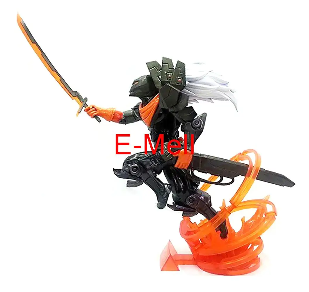 Cosplay 24cm/9.5'' LOL The Unforgiven Yasuo PVC GK Garage Kits Action Figures Toys Model Cosplay 24cm/9.5'' LOL The Unforgiven Yasuo PVC GK Garage Kits Action Figures Toys Model