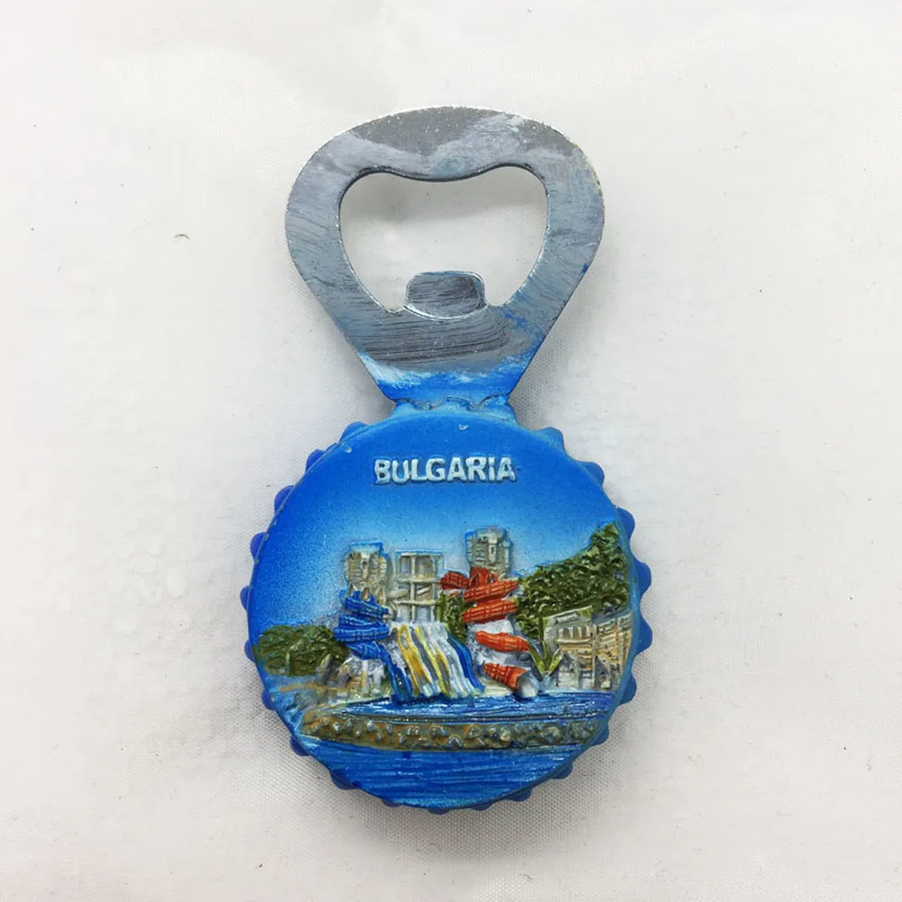 3D Tallinn Estonia Fridge magnet Tourist Souvenir Sticker Home Decor Collection