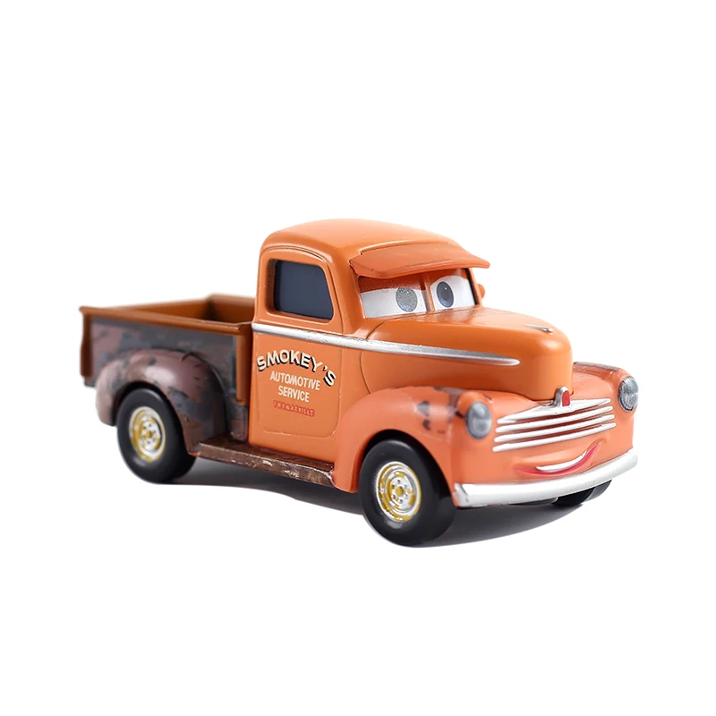Новый Disney Pixar Sedan 3 Lightning McQueen Old Mo 1:55 литой металлический сплав модель игрушечного