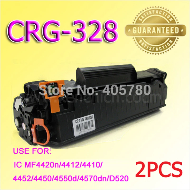 2 шт. тонер-картридж для canon 328 CRG328 совместимый с IC MF4420n/4412/4410/4452/4450 | Компьютеры и