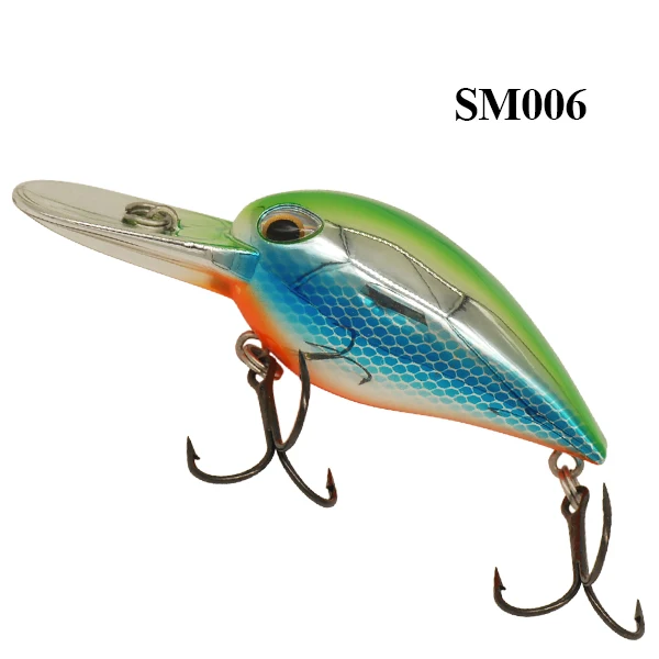 TAF Crank Bait 6,5 см 20 г рыболовные приманки плавающие 3-5 м Crankbait VMC крюк Isca искусственные ABS приманки из твердого пластика для ловли карпа - Цвет: SM006