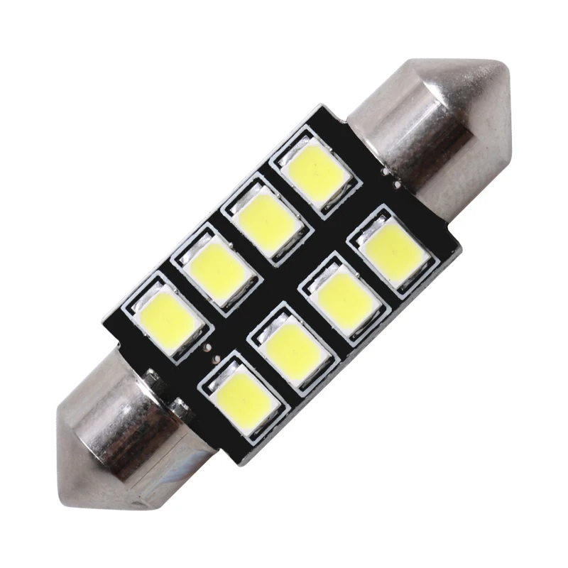 1 шт. гирлянда 31 мм 36 39 42 Светодиодная лампа C5W C10W 2835 SMD Canbus без ошибок Автомобильная