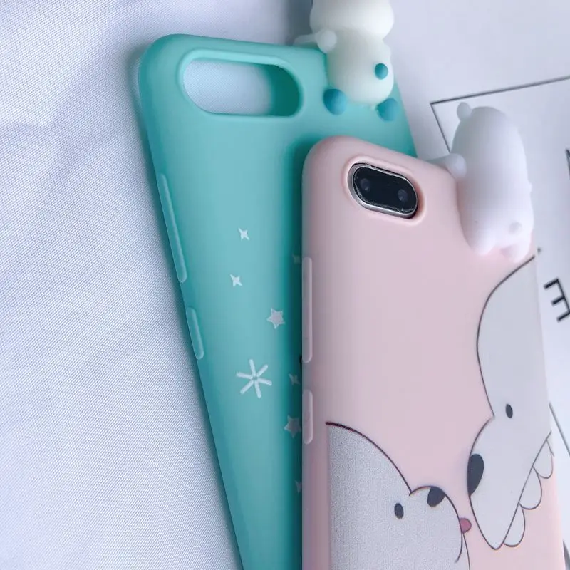 Чехол для Redmi 6A 3D, чехол для etui Xiaomi Redmi 6A, силиконовый чехол Kawaii Bear Unicorn Для Xiaomi Redmi 6A Xiomi, чехол для телефона 5,45 дюйма