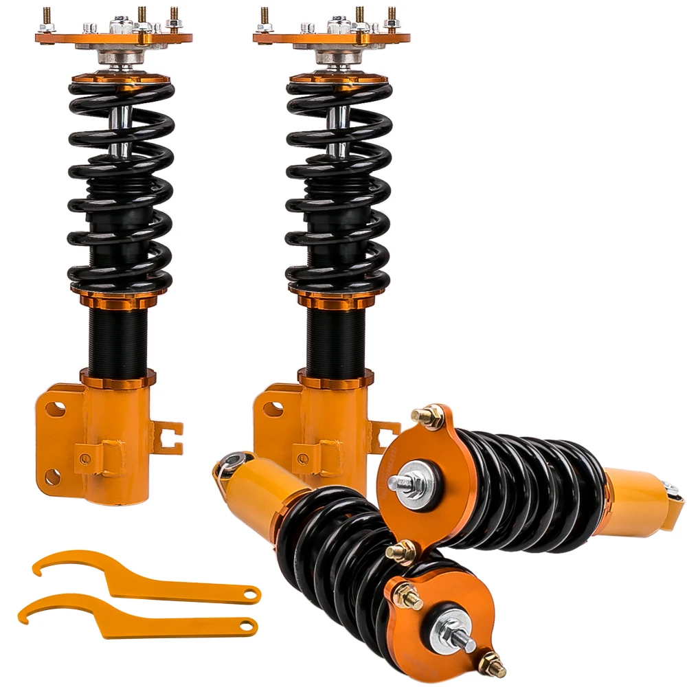 

Complete Adjustable Coilovers Suspension Coilover Shock Absorber Strut For Subaru Legacy BE Sedan Gen 3 1998-2004
