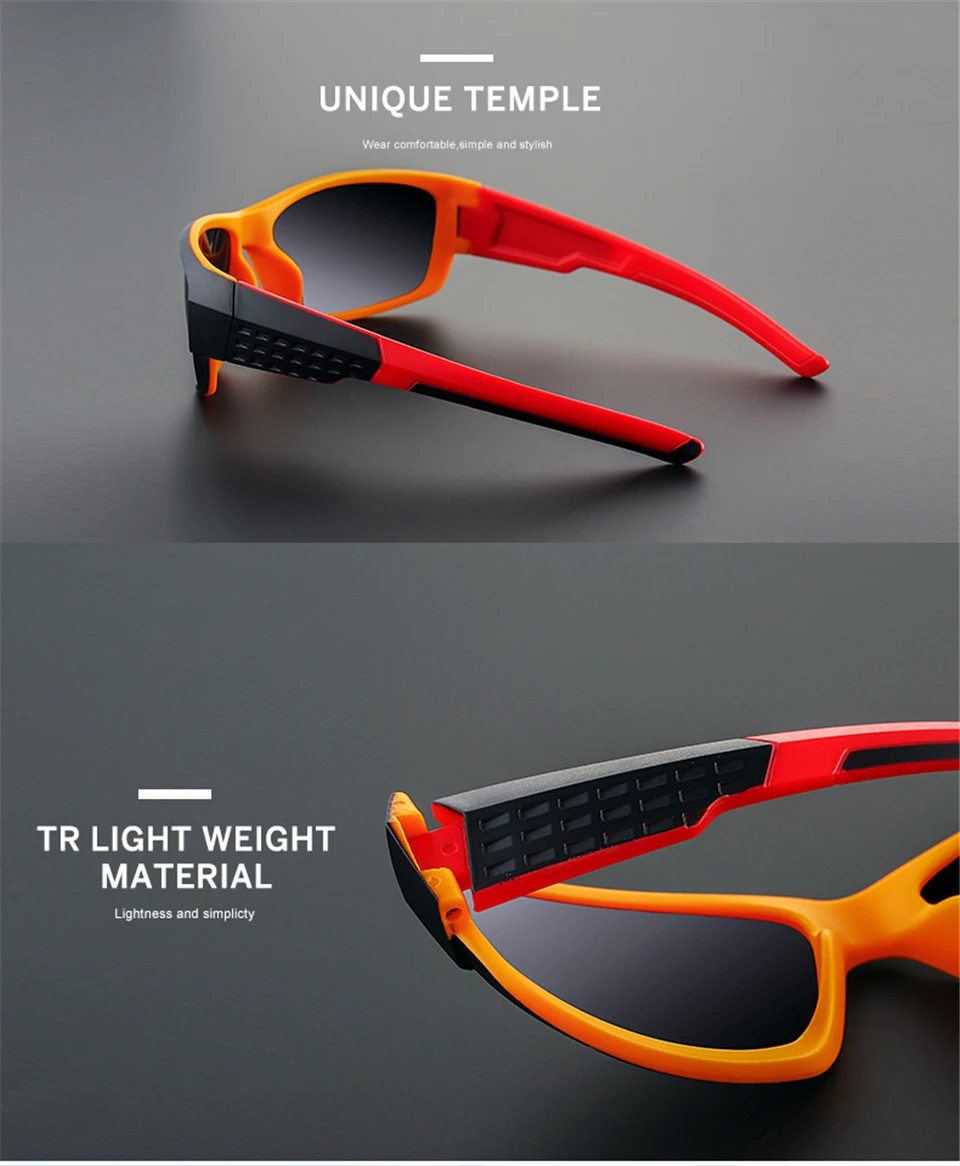 ALIKIAI new  Men and women HD Sunglasses Polarized Glasses Outdoor Sport UV400 Proof Sun Glasses Eyewear Oculos Male (3)