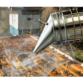 

Stainless Steel Electric Bee Smoke Transmitter Kit Electric Beekeeping Tool NEW Dropshiipping