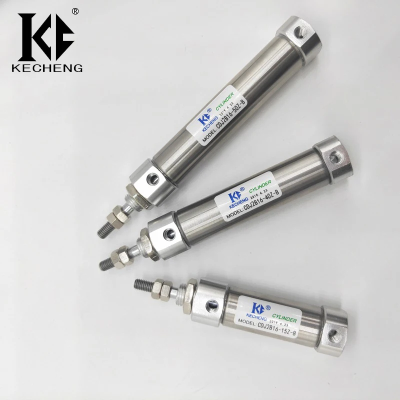 

CDJ2B Type Mini Pneumatic Cylinder 10/12/16mm Bore 5mm Stroke Double Acting Aluminum Alloy Air Cylinder Free shippi