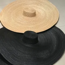 Axi01807 летняя сфотографированная модель, модная подиумная шляпа 35 см с ветровыми полями, для отдыха, для пляжа, для девушек, для свадьбы, Женская Праздничная шляпа от солнца