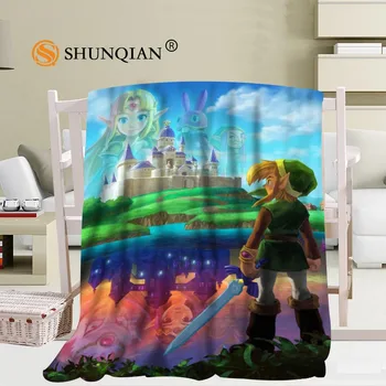 

Custom The Legend of Zelda Blanket Soft DIY Your Picture Decoration Bedroom Size 56x80Inch,50X60Inch,40X50Inch A7.10