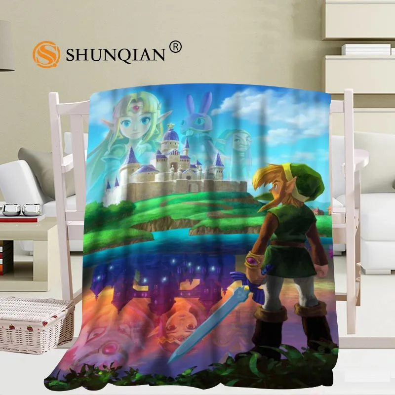 Custom The Legend of Zelda Blanket Soft DIY Your Picture Decoration